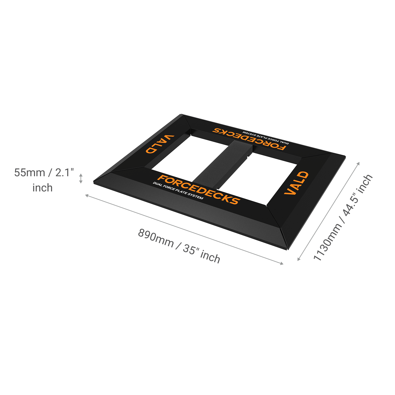 ForceDecks Lite Upholstered Surround